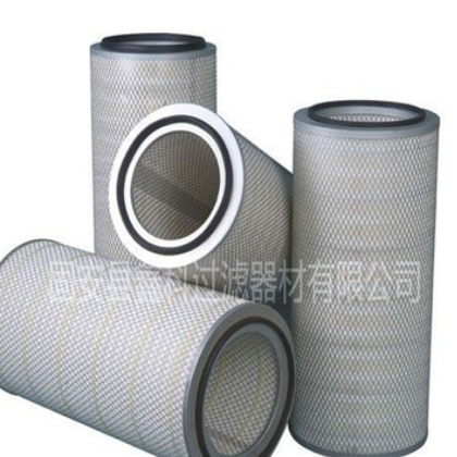 （鑫科）供应高效除尘滤芯 防静电滤筒 聚酯纤维滤筒图3