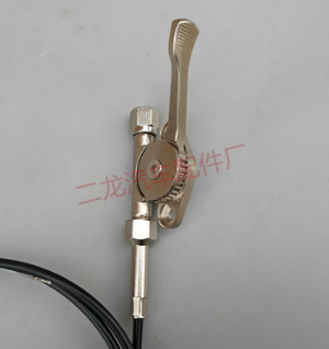 草坪机平板夯抹平机油门线改装汽油柴油机手动微调油门开关拉线图2