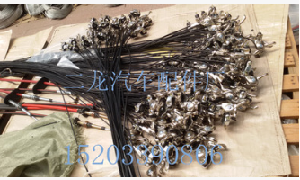 生产优质：手扶试手油门拉线，微耕机割草机手油门开关拉线总成，图3