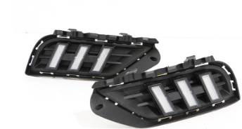 16-18款宝来日行灯全新宝来前雾灯改装专用LED日间行车灯前杠灯图3