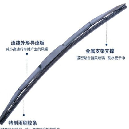 双龙主席/柯兰多/路帝/爱腾/雷斯特W/享御三段式原厂雨刷器雨刮片图2