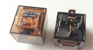 汽车继电器 12V 24V 4脚 5脚80A透明外壳 防水断电继电器图3