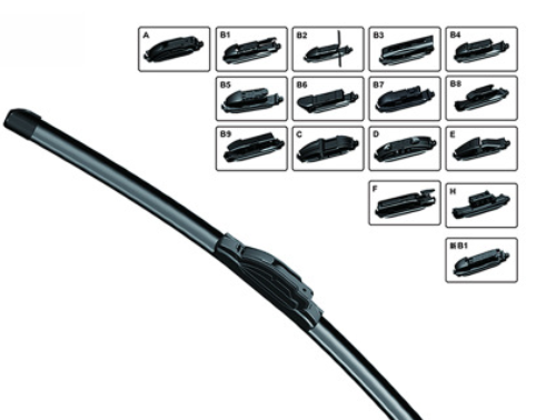 适用丰田凯美瑞花冠卡罗拉雨刮器汉兰达RAV4雷凌威驰无骨雨刷片图2