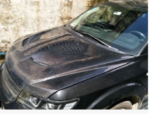 道奇酷威改装机盖开孔发动机盖酷威引擎盖酷威机盖碳纤CF/树脂FRP图3