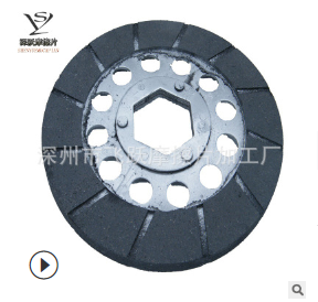 双面圆盘式电磁制动器 刹车摩擦片 刹车盘 欢迎采购图3