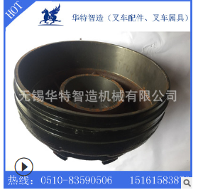 叉车配件杭州A30叉车刹车鼓 杭叉3吨叉车制动鼓总成 杭州叉车配件图2