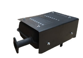 汽油发电机配件消音器2KW 3KW 5KW 6.5kw消音器 消声器8kw排气管图3