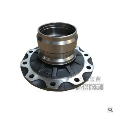 华菱星马原厂配件前轮哈巴头厂家直销图2