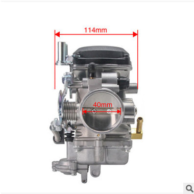 适用于Harley-Davidson Fatboy的摩托车CV40毫米碳纤维化油器图3