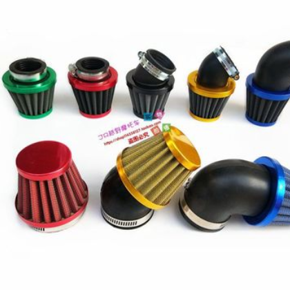 摩托车改装蘑菇头冬菇头空气滤清器越野车沙滩车复古铝盖空滤器图2