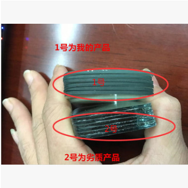 汽车扇形高清玻璃360度调节无边框小圆镜无边扇形盲点镜广角镜子图2