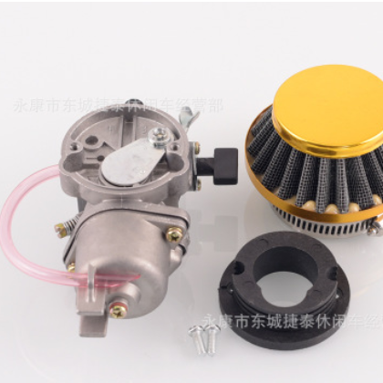 49CC迷你摩托车配件 小跑车小越野车小利亚车2冲程发动机化油器图2