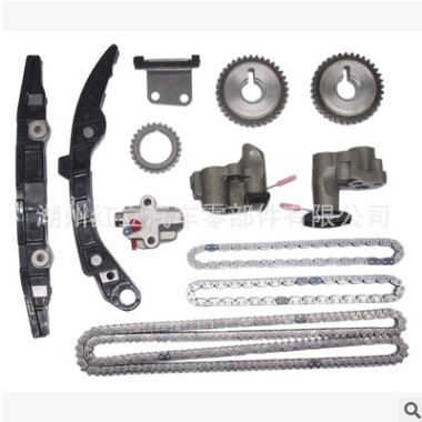 适用日产VQ25/35DE 发动机正时修包 东风天籁 时规链轮张紧器导轨图2