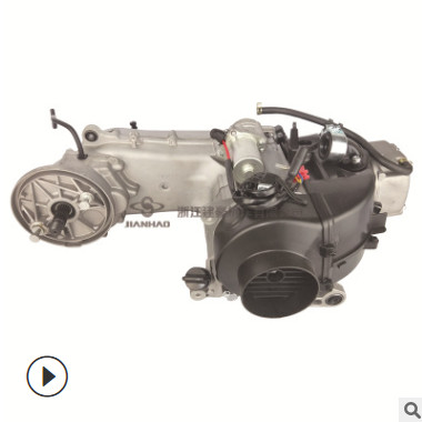 建豪厂家直销 踏板摩托车配件GCC 100CC发动机总成图2