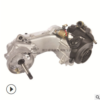 建豪厂家直销 踏板摩托车配件GY6 80CC 发动机总成图3