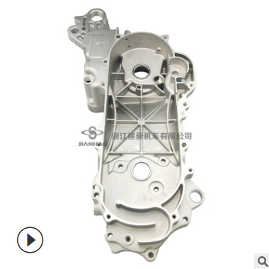 主机配套 踏板摩托车发动机配件 左曲轴箱体四冲50图2