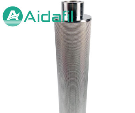 艾达大型锅炉烟气过滤 高温除尘滤芯 烧结网滤芯 烧结不锈钢滤芯图2