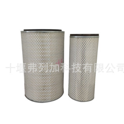 空气滤芯AF25276 AF25277适用豪沃 重汽 奥龙 东风空滤K3046 A660图2