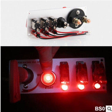 跨境热销汽车赛车点火开关改装仪表开关配件启动开关赛车断电开关图2