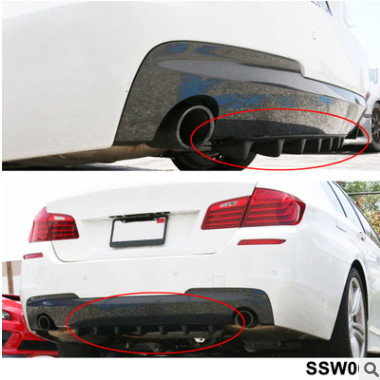 跨境热销汽车改装用品后保险杠底盘鲨鱼鳍底盘导流板配件图3