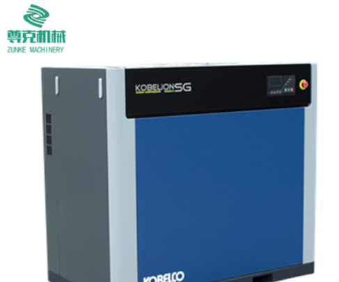 厂家直销FE37A型神钢无油式空压机 无声静音节能螺杆压缩机图3