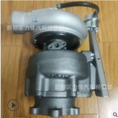 锡柴国五5358820 5358821 1118010-696-JL10原厂HX40W涡轮增压器图2