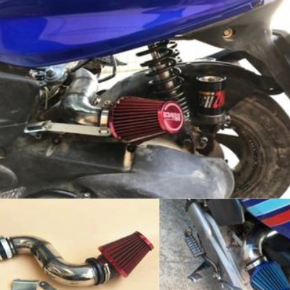 125空气滤清器喜6蘑菇头鬼火踏板车改装配件空滤器图3