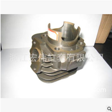 供应精品级摩托车发动机（AXLS90 西湖90）气缸体【彩色汽缸体】图2