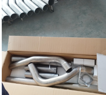 工厂加工定制卡车排气直管弯管图3