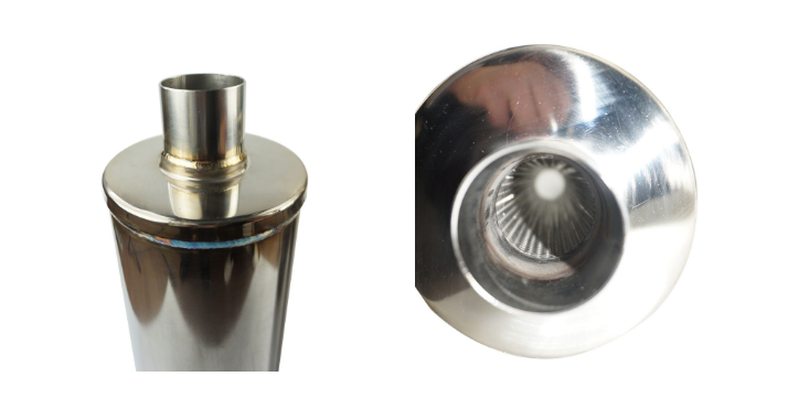 2018年热销可加工不锈钢消声器尾气图3