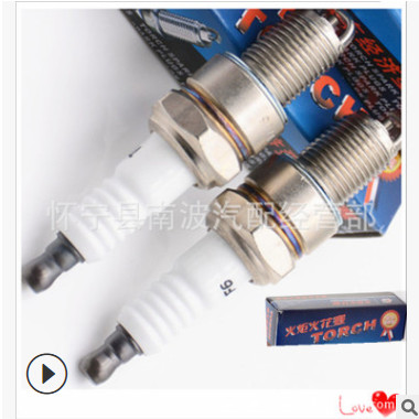 火炬F6火花塞五菱之光长安之星通用大头465发动机汽车通用大头图2