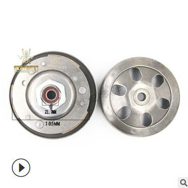 厂家货源电动摩托车从动轮适用于本田100本田小公主GCC离合器总成图2