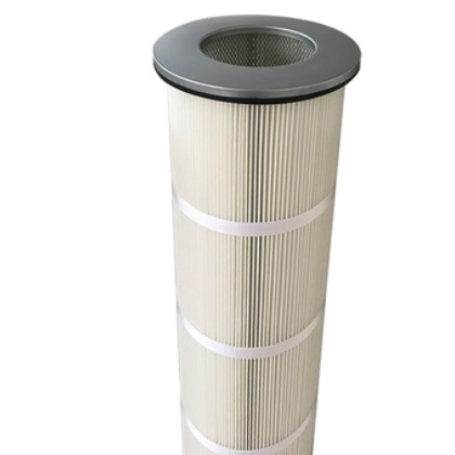 厂家供应 360法兰式除尘滤筒 上装压板式除尘滤芯 代替布袋式滤筒图3