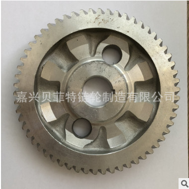 汽车链轮生产厂家供应美系车链轮发动机用铝制链轮斜齿轮图2