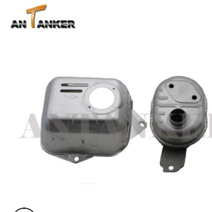 适用本田HondaGX100消声器外罩消音器总成消声器内胆和外罩可单卖图2