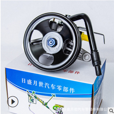 适用现代悦动起亚09款福瑞迪1.6瑞纳方向盘转向助力泵液压助力器图2