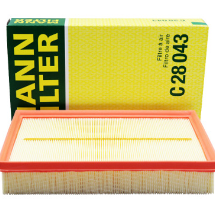 适配大众1.5新朗逸PLUS新宝来TCross 明锐曼牌空滤空气滤芯C28043图2