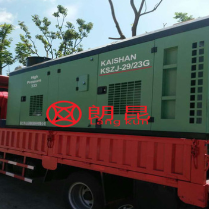 开山KSZJ-29/23高风压深井螺杆柴油移动空压机深井水井钻机空压机图2