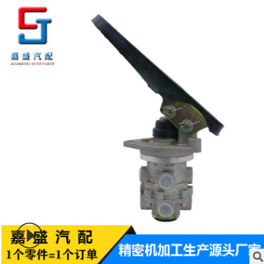 适用于华菱重卡制动阀总成6孔刹车阀气制动总泵车柔刹王制动总泵图2