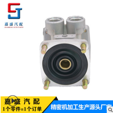 适用于 豪沃T5G 制动阀总成6孔 刹车阀气制动总成 刹车王 柔刹王图3