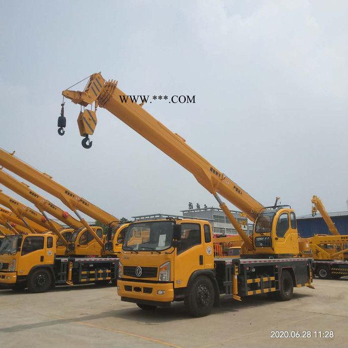 东风16吨汽车吊现货 玉柴发动机 三泵液压系统图2