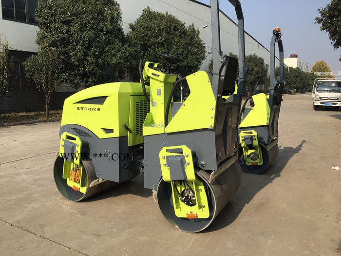 常德市2吨压路机 全液压系统 双驱双震 搭配洋马三缸发动机 厂家供应图4