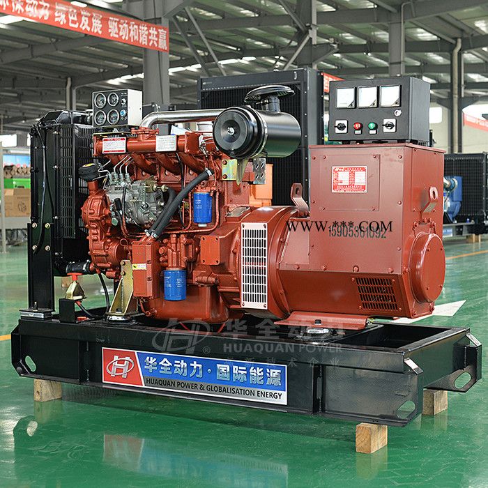 潍坊50kw发电机 华全发电机组 发电机组厂家 50千瓦防雨棚柴油发电机 配四保护系统 50kw柴油发电机组 四缸发动机图4