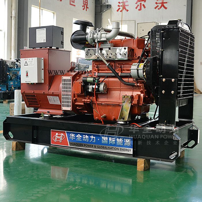 潍坊50kw发电机 华全发电机组 发电机组厂家 50千瓦防雨棚柴油发电机 配四保护系统 50kw柴油发电机组 四缸发动机图3