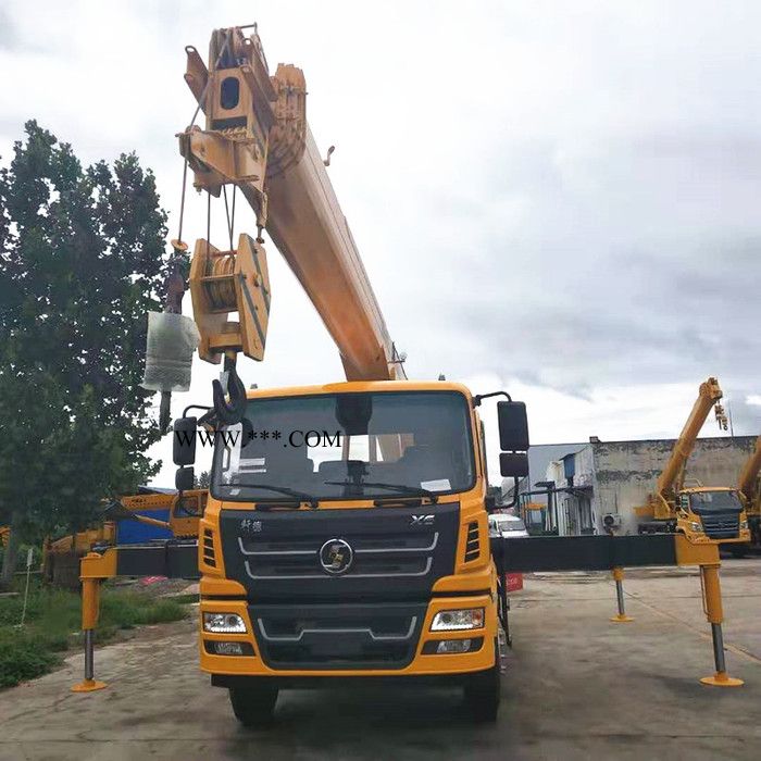 五一特价陕汽16吨汽车吊 8.5米*5节臂 3泵液压系统190发动机图2