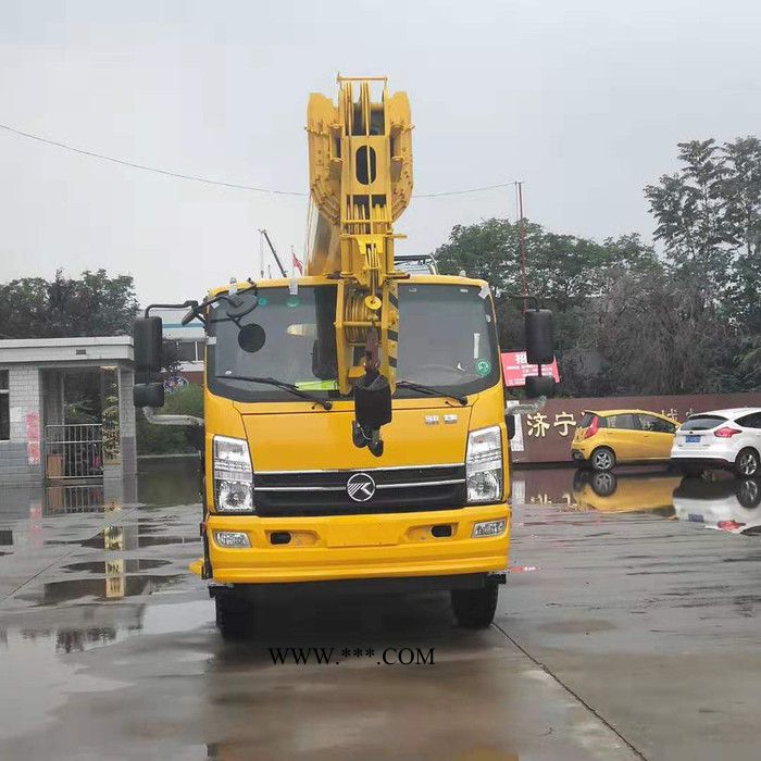 五一特价陕汽16吨汽车吊 8.5米*5节臂 3泵液压系统190发动机图5