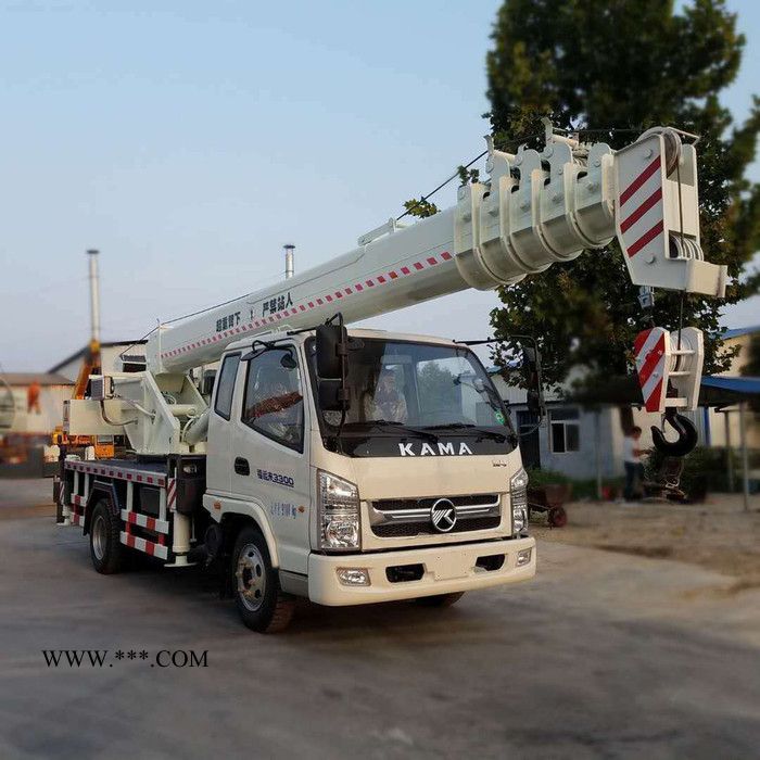 五一特价陕汽16吨汽车吊 8.5米*5节臂 3泵液压系统190发动机图1