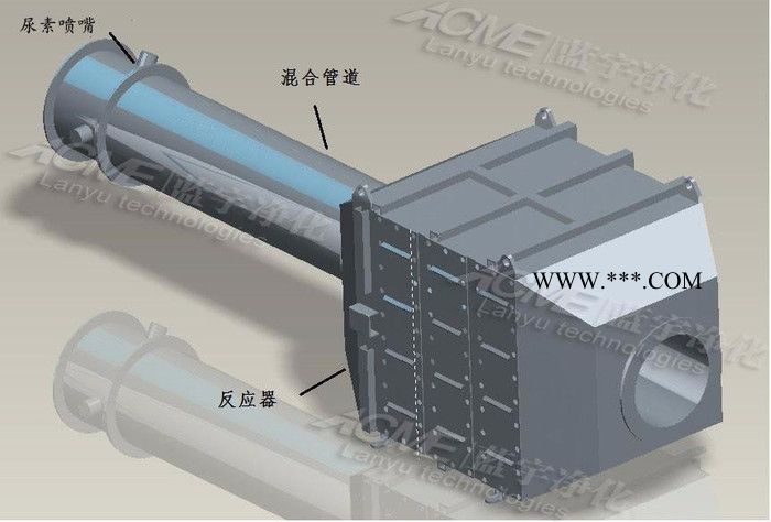 订制柴油发动机废气净化系统  发动机试验台架尾气处理 找蓝宇