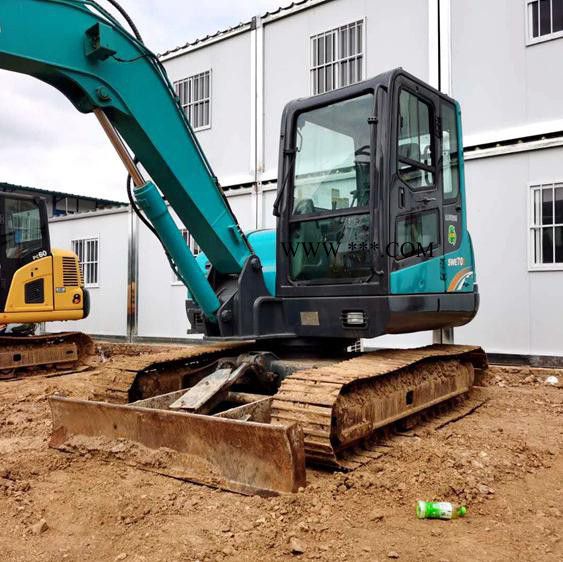 山河智能70E国产二手小挖机新款9成新搭载进口发动机液压系统图3