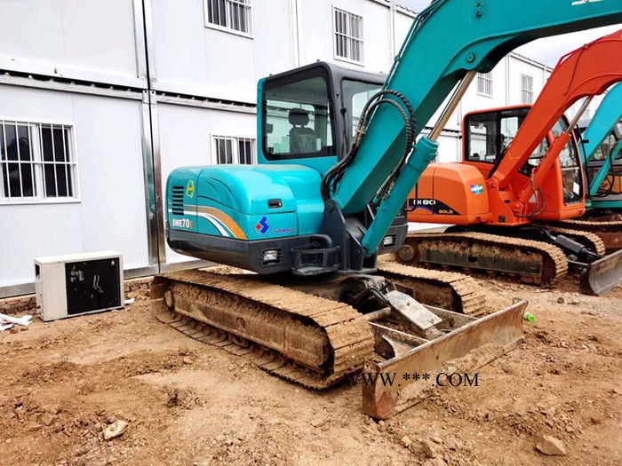 山河智能70E国产二手小挖机新款9成新搭载进口发动机液压系统图2